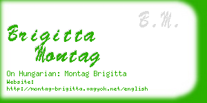 brigitta montag business card